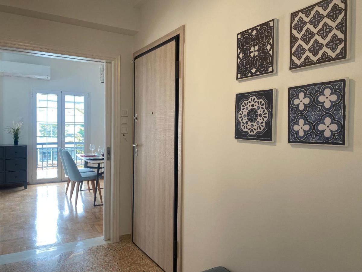 Faliro Comfort Apartment 10 Mins Walking To The Beach Ateny Zewnętrze zdjęcie
