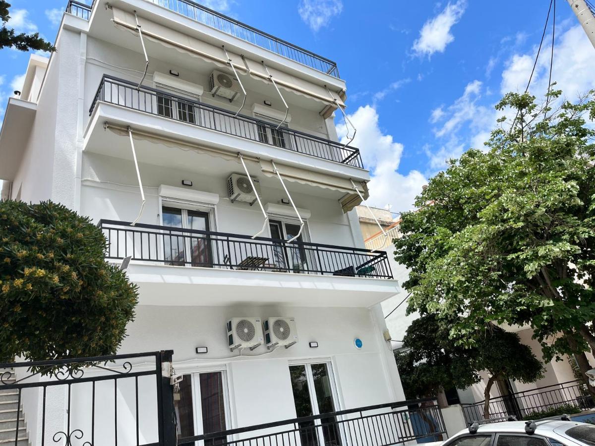 Faliro Comfort Apartment 10 Mins Walking To The Beach Ateny Zewnętrze zdjęcie